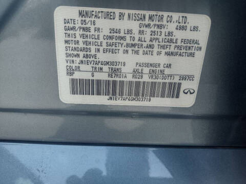 2016 Infiniti Q50 3.0T Premium