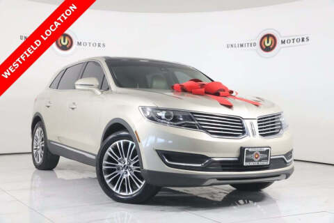 2017 Lincoln MKX for sale at INDY'S UNLIMITED MOTORS - UNLIMITED MOTORS in Westfield IN