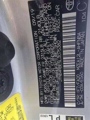 2020 Toyota Corolla Hatchback SE