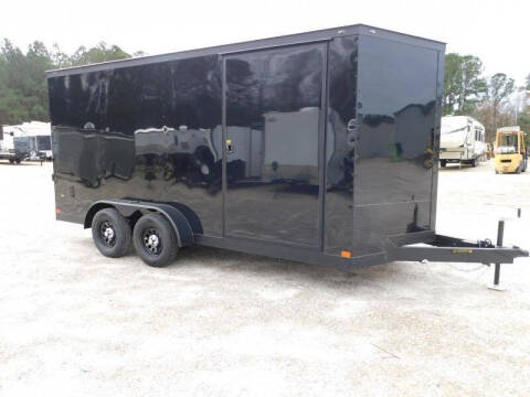 2025 Covered Wagon Trailers Gold Series 7x16 Vnose Black w for sale at Vehicle Network - HGR'S Truck and Trailer in Hope Mills NC