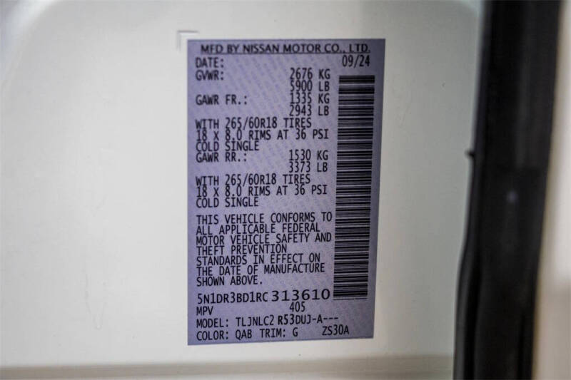 2024 Nissan Pathfinder Rock Creek