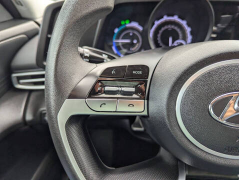 2023 Hyundai Elantra Hybrid Blue