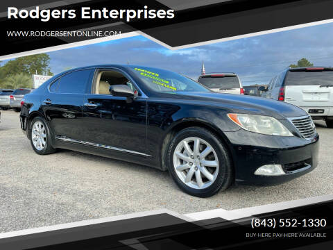 2008 Lexus LS 460 for sale at Rodgers Enterprises in North Charleston SC