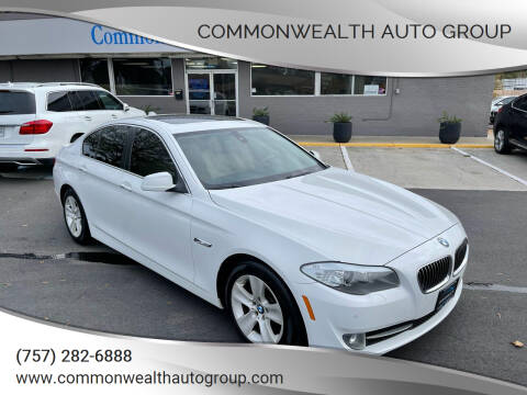 2012 BMW 5 Series for sale at Commonwealth Auto Group in Virginia Beach VA