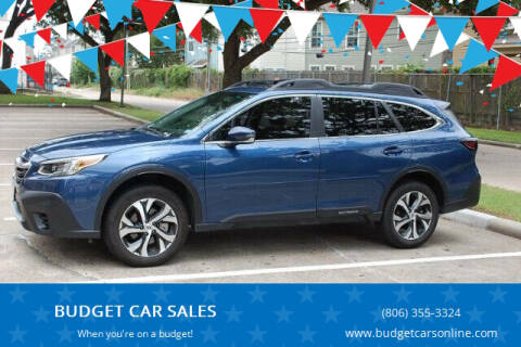 2022 Subaru Outback for sale at BUDGET CAR SALES in Amarillo TX