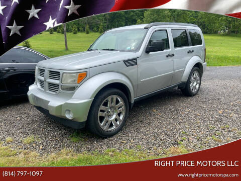 2011 Dodge Nitro for sale at Right Price Motors LLC in Cranberry PA