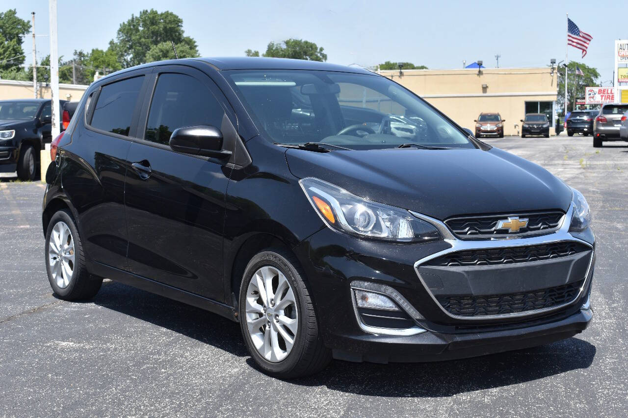 Black 2021 Chevrolet Spark 1LT CVT 1LT CVT 4dr Hatchback 1