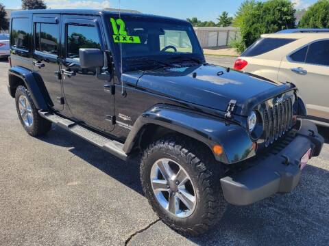 2012 Jeep Wrangler Unlimited for sale at Cooley Auto Sales in North Liberty IA