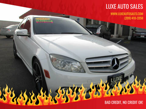 2010 Mercedes-Benz C-Class for sale at Luxe Auto Sales in Modesto CA