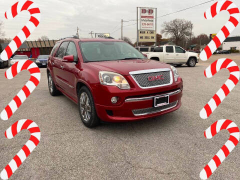 2012 GMC Acadia for sale at D & D Motors Ltd in Belleville IL