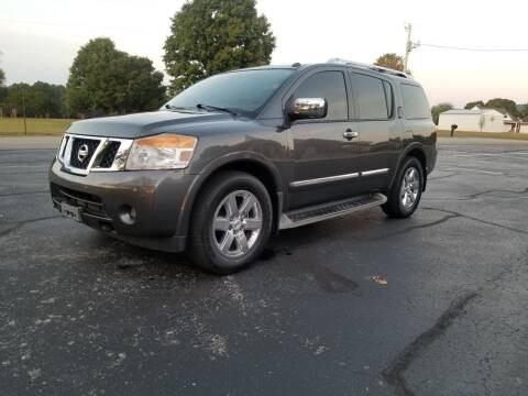 2010 Nissan Armada for sale at Tennessee Valley Wholesale Autos LLC in Huntsville AL