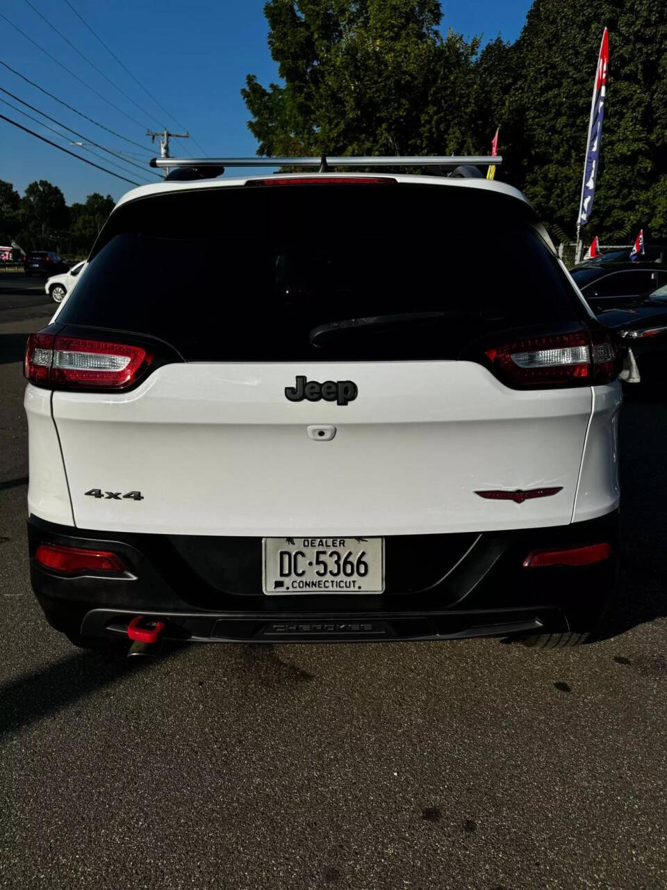 2017 Jeep Cherokee for sale at Adam Auto Sales Inc in Berlin, CT