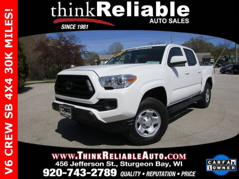 2021 Toyota Tacoma for sale at RELIABLE AUTOMOBILE SALES, INC in Sturgeon Bay WI