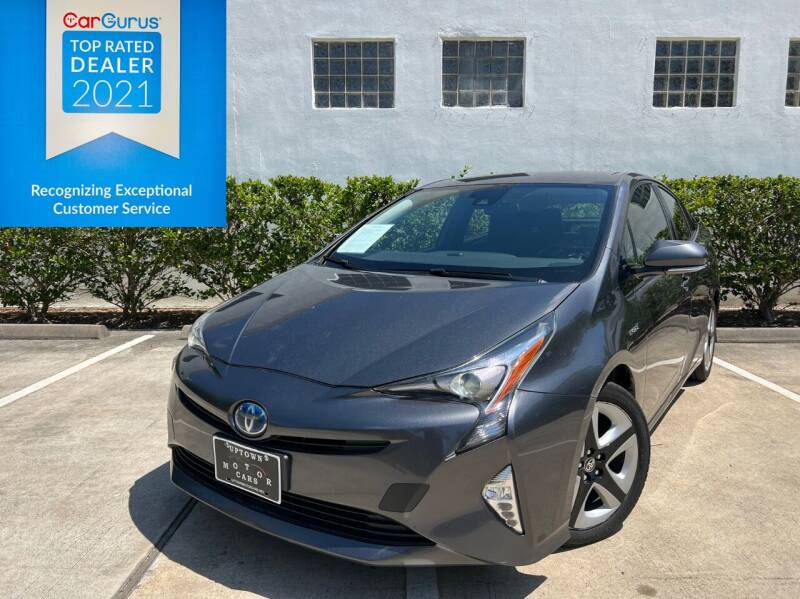 2016 Toyota Prius for sale at UPTOWN MOTOR CARS in Houston TX