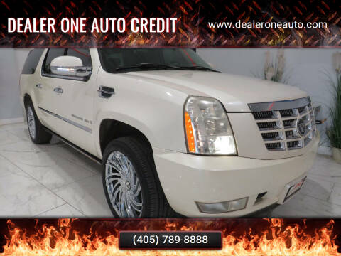 2007 Cadillac Escalade ESV for sale at Dealer One Auto Credit in Oklahoma City OK