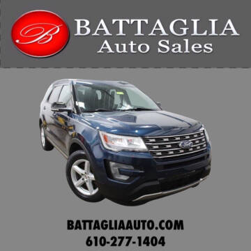 2017 Ford Explorer for sale at Battaglia Auto Sales in Plymouth Meeting PA