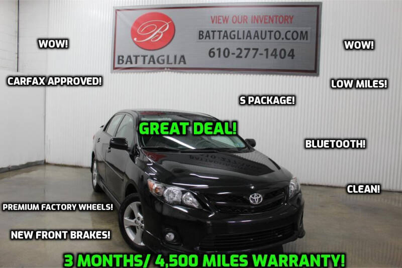 2013 Toyota Corolla S