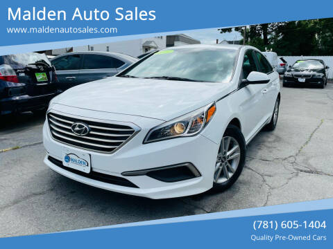 2017 Hyundai Sonata for sale at Malden Auto Sales in Malden MA