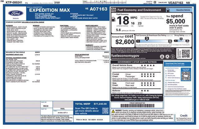 2027 Ford Expedition MAX Active