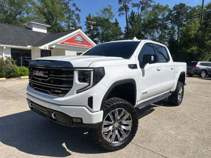 Used 2022 GMC Sierra 1500 AT4 with VIN 3GTPUEEL5NG535900 for sale in Natchez, MS