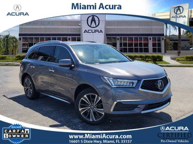 2020 Acura MDX for sale at MIAMI ACURA in Miami FL