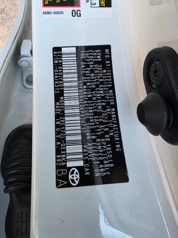 2019 Toyota Corolla LE