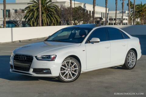 2016 Audi A4 for sale at Euro Auto Sales in Santa Clara CA