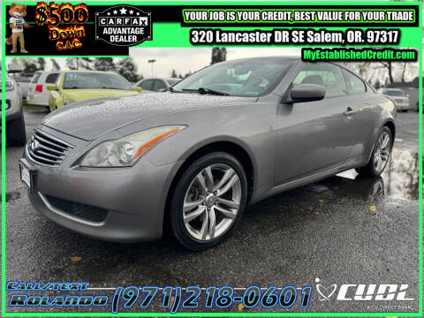 2009 Infiniti G37 Coupe for sale at Universal Auto Sales in Salem OR