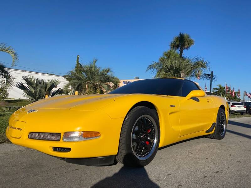 2003 Chevrolet Corvette for sale at GCR MOTORSPORTS in Hollywood FL