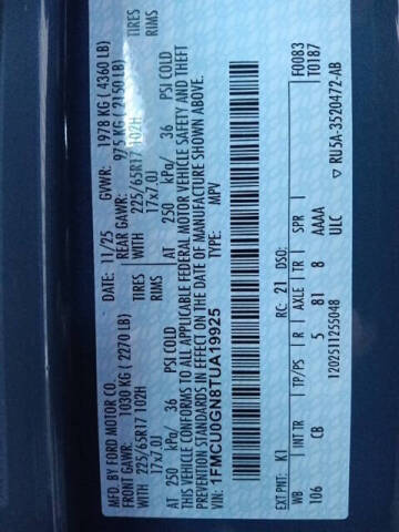 2026 Ford Escape Active