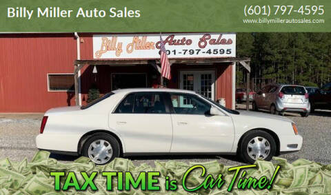 2005 Cadillac DeVille for sale at Billy Miller Auto Sales in Mount Olive MS
