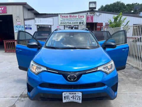 2017 Toyota RAV4 for sale at TEXAS MOTOR CARS in Houston TX