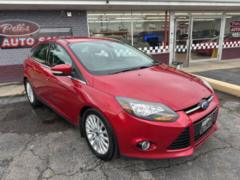 2012 Ford Focus for sale at PETE'S AUTO SALES LLC - Dayton in Dayton OH