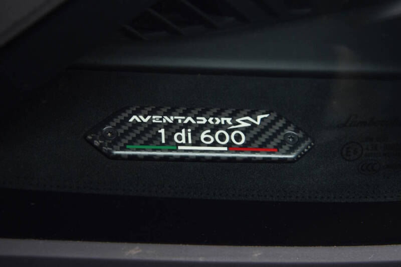 2016 Lamborghini Aventador LP 750-4 SV