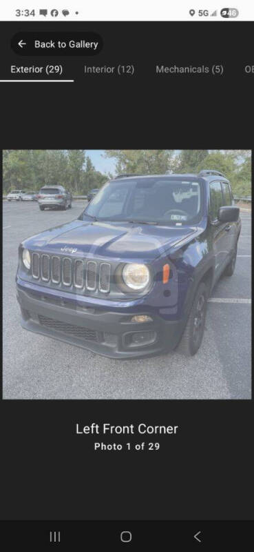 2016 Jeep Renegade Sport
