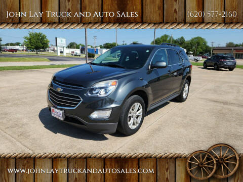 2017 Chevrolet Equinox for sale at John Lay Truck and Auto Sales in Independence KS