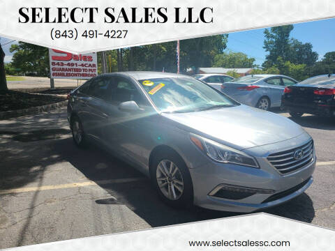 2015 Hyundai Sonata for sale at Select Sales LLC in Little River SC