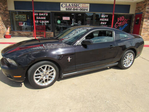 2012 Ford Mustang for sale at Classic Auto Brokers in Haltom City TX
