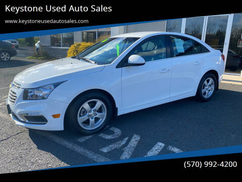 2016 Chevrolet Cruze Limited for sale at Keystone Used Auto Sales in Brodheadsville PA