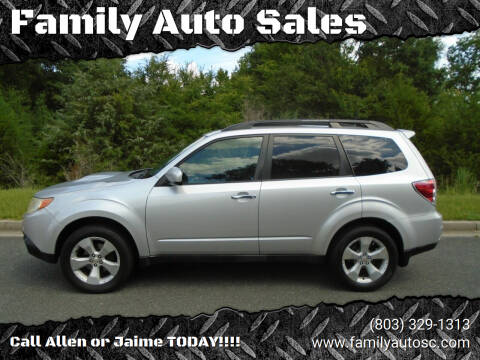 2010 Subaru Forester for sale at Family Auto Sales in Rock Hill SC