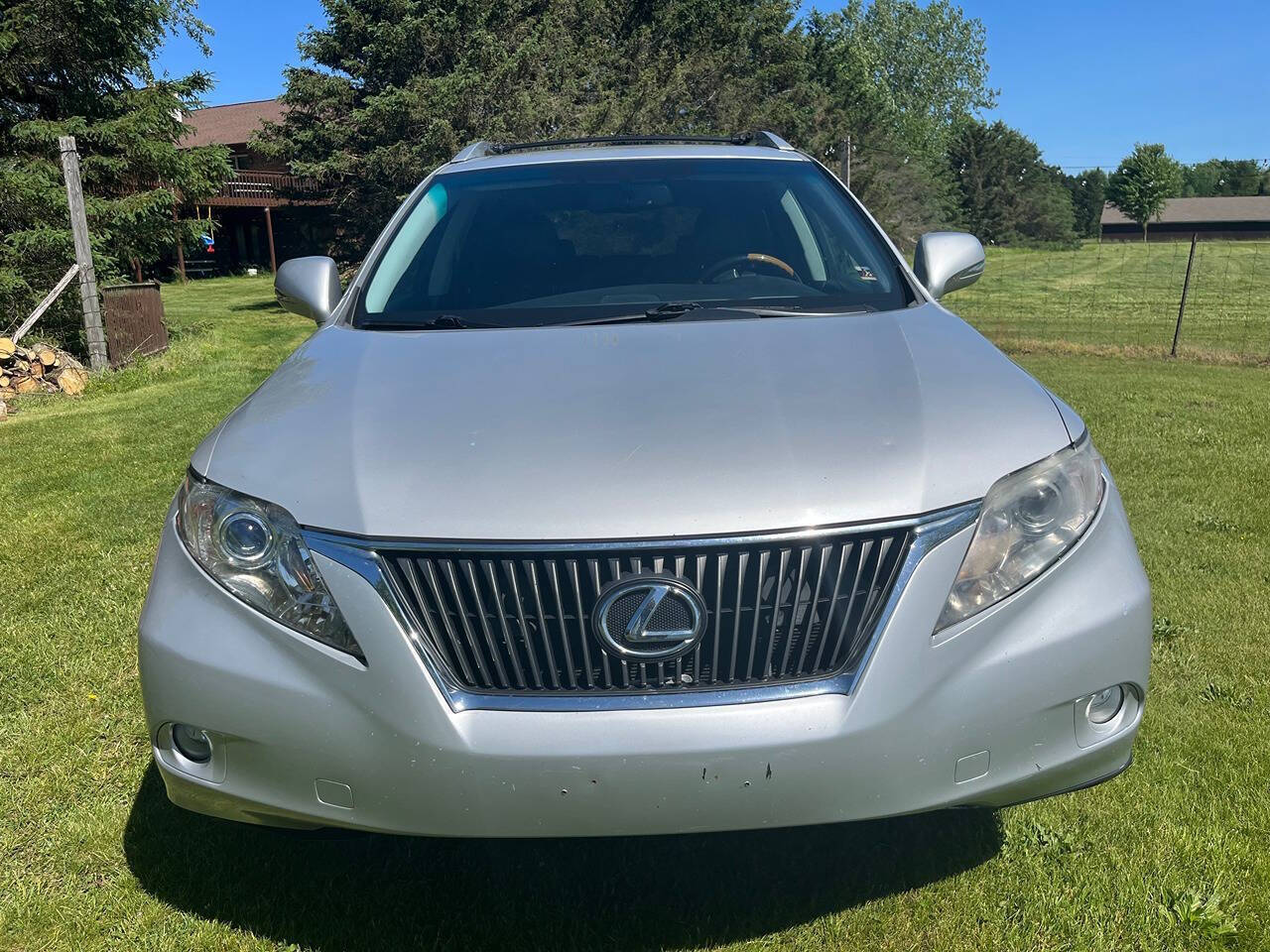 Silver 2010 Lexus RX 350 Base AWD 4dr SUV 2
