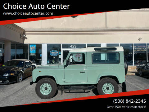 1995 Land Rover Defender for sale at Choice Auto Center in Shrewsbury MA
