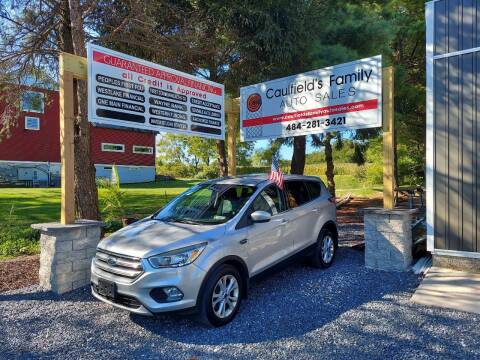 2017 Ford Escape for sale at Caulfields Family Auto Sales in Bath PA