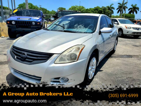 2011 Nissan Altima for sale at A Group Auto Brokers LLc in Opa-Locka FL