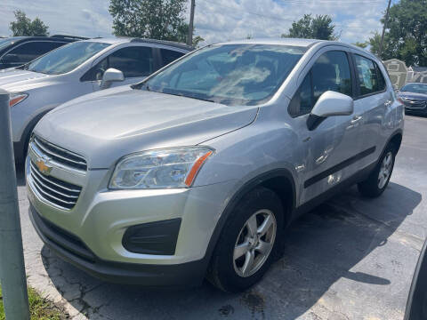 2016 Chevrolet Trax for sale at HEDGES USED CARS in Carleton MI