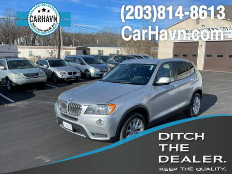 2013 BMW X3 for sale at CarHavn in North Branford CT