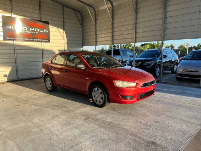 2009 Mitsubishi Lancer for sale at Auto Haus Imports in Grand Prairie, TX