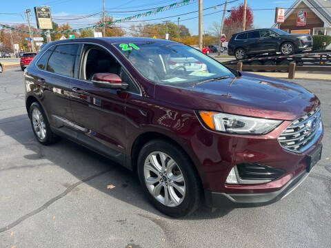 2021 Ford Edge for sale at Auto Sales Center Inc in Holyoke MA