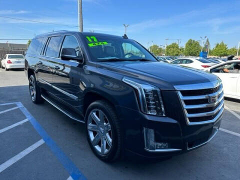 2017 Cadillac Escalade ESV for sale at Choice Auto & Truck in Sacramento CA