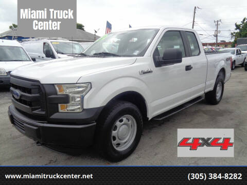 2016 Ford F-150 for sale at Miami Truck Center in Hialeah FL
